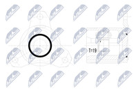 NTY NPW-PL-068 Gelenksatz, Antriebswelle Hinten Links Rechts FüR Chevrolet Opel