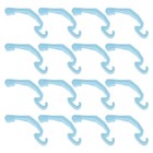  20pcs Baby Zaunverriegelungsklammern Kunststoffkäfigklammern Käfig Nettoklemme
