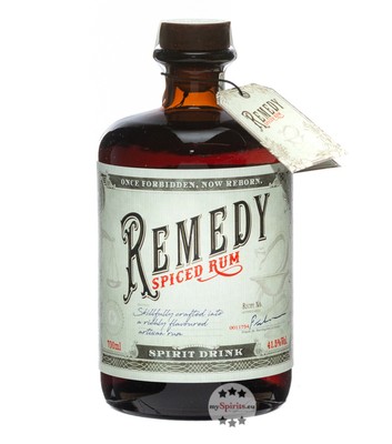 Remedy Spiced (Rum Basis) Spirit Drink / 41,5 % Vol. / 0,7 Liter-Flasche