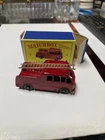 Matchbox Lesney No. 9 Fire Truck with Original Box 1960s Diecast Car