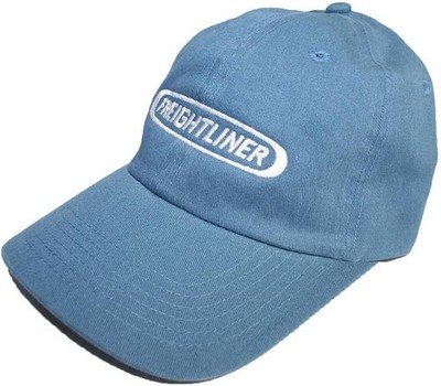 Freightliner Blue Indigo Twill Hat semi Trucker Base Ball Cap Truck Gear