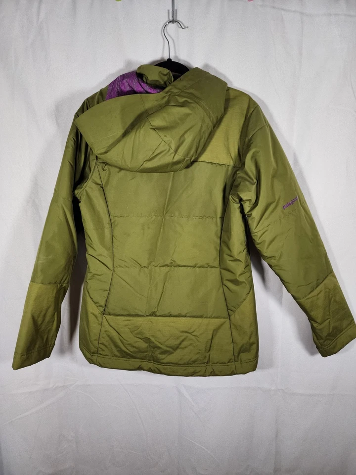 Chaqueta Patagonia Rubicon Rider Para Mujer Chaqueta Esquí Alpino Verde Púrpura Talla L Foto 2 de 4