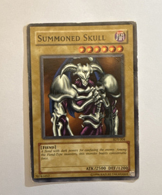 Konami Yu-Gi-Oh! TCG Summoned Skull SDY-004 ATK 2500 DEF 1200 Englisch