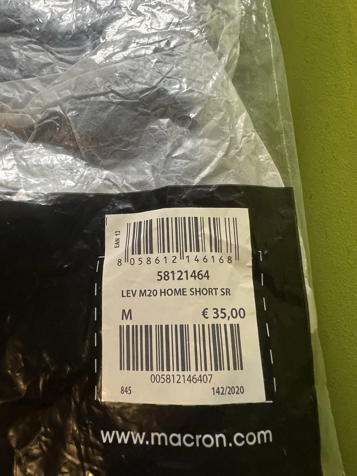 Levante UD 2020/21 Home Shorts M • Macron • New w/Tags • La Liga Valencia - Image 3 of 4