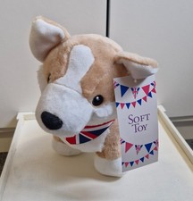 Aldi 2022 Platinum Jubilee Corgi Union Jack Soft Toy Plush Promo New + Tags