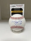 MATT VIERLING TIGERS SIGNED REAL OFFICIAL MLB BASEBALL JSA COA