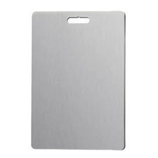 100% Stainless Steel Kitchen Chopping Board Dough Worktop Meat Cutting Board