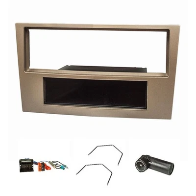 Kit cache radio compatible avec Opel Corsa D Astra H Zafira B satin stone (be... - Photo 1/4