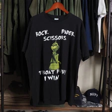 T-shirt Grinch Dr. Seuss Picture Book Movie XL Black