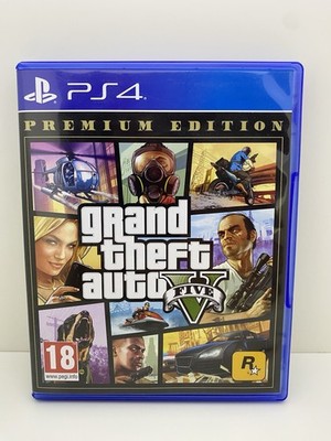 GTA V Premium Edition PS4 - Komplett mit Karte - Bonusinhalt - Sehr Gut