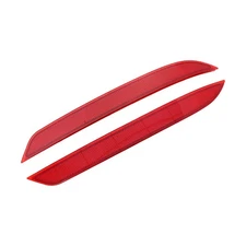 2Pcs Rear Bumper Light Reflector For 16-17 Honda Accord Driver Passenger Side