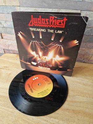 Judas Priest - Breaking The Law 7'' CBS 8644 1980. Single.