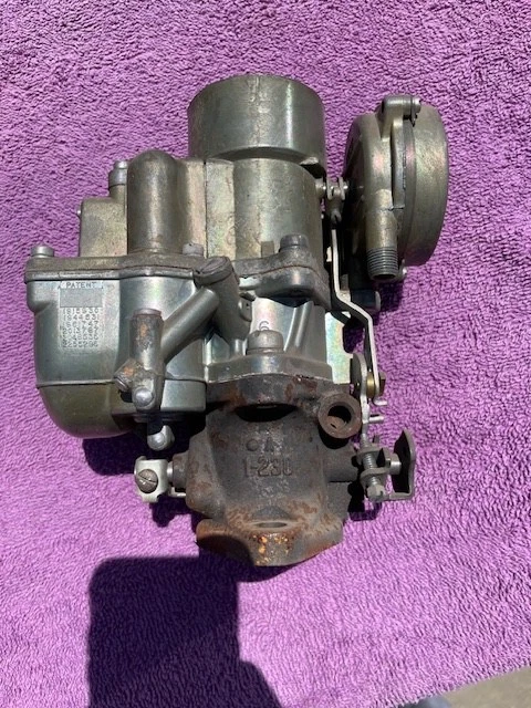 "Carburador Carter 1947 1948 Kaiser-Frazer F47 Manhattan F485 nuevo de lote original 1-1/4"" #622SB" Foto 2 de 4