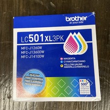 Brother Genuine LC506XL3PKS 3-Pack High Yield Color Ink Cartridges 1168