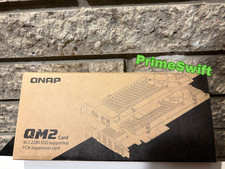 QNAP QM2-4P-384 PCIe Expansion Card 4x M.2 NVMe SSD Slots Gen3 x8