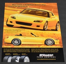 2004 Print Ad Bf Goodrich Take Control Tires Comptech Usa Honda Superfour Win