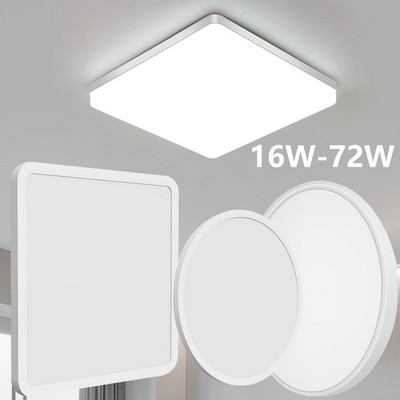 LED Deckenlampe Panel Deckenleuchte Schlafzimmer Wohnzimmer Bad Flurlampe IP44