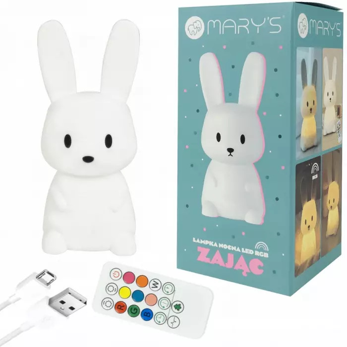 5905036207919 Lampka nocna Ecolight biay Ecolight