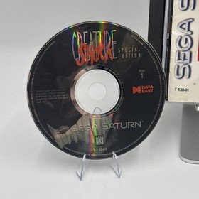 Creature Shock: Special Edition (Sega Saturn, 1996) CIB Complete w/ Both Discs