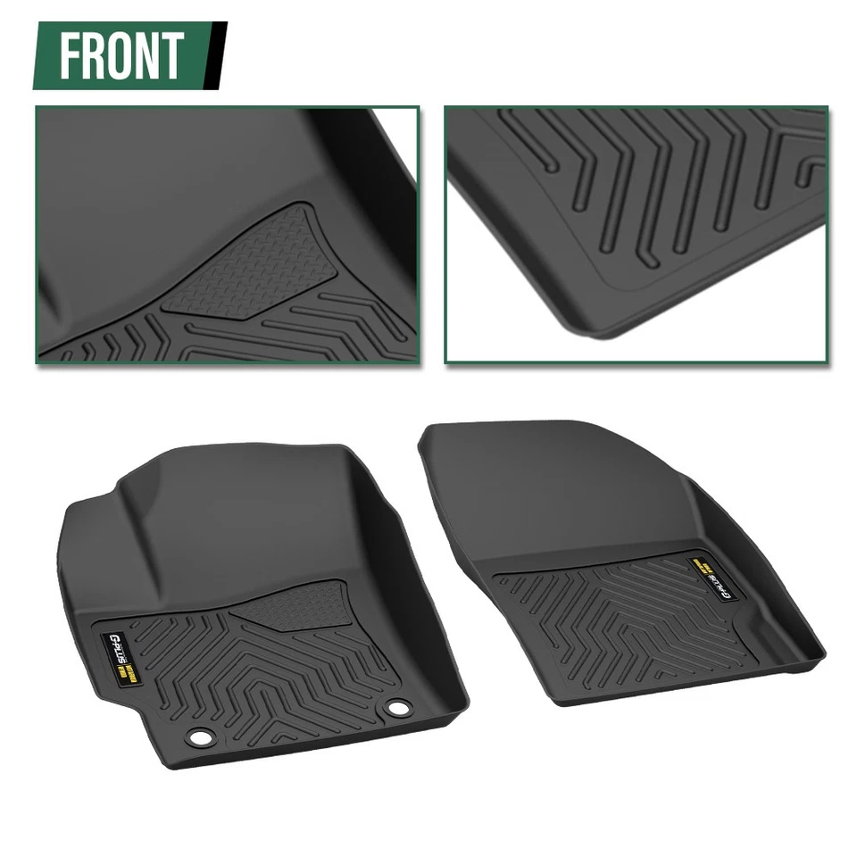 Fit For 2020-2025 Toyota Corolla All Weather TPE Floor Mats Protection Liners - Изображение 3 из 4