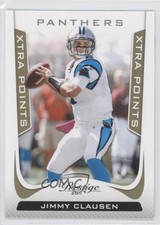 2011 Panini Prestige Xtra Points Gold 38/250 Jimmy Clausen #28 2x3