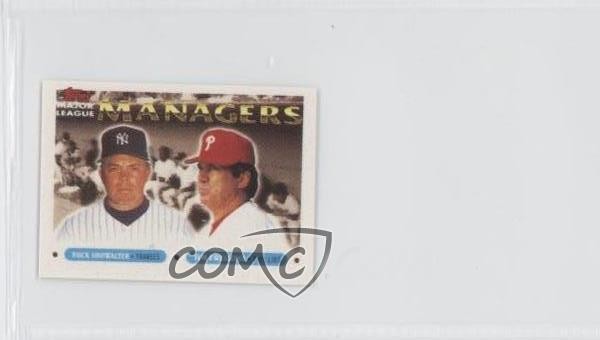 1993 Topps Factory Set Micro Buck Showalter Jim Fregosi #510 9am