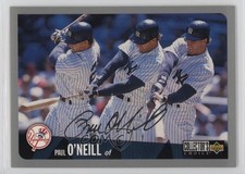 1996 Upper Deck Collector's Choice Silver Foil Signature Paul O'Neill #635 0u0