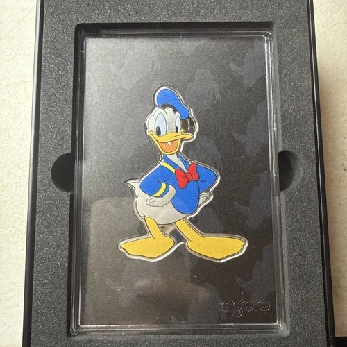 1 Dollar Agoro Donald Duck Tier 1 .999 1/2 Oz Fine Silver  Numbered 3389/3485 😍