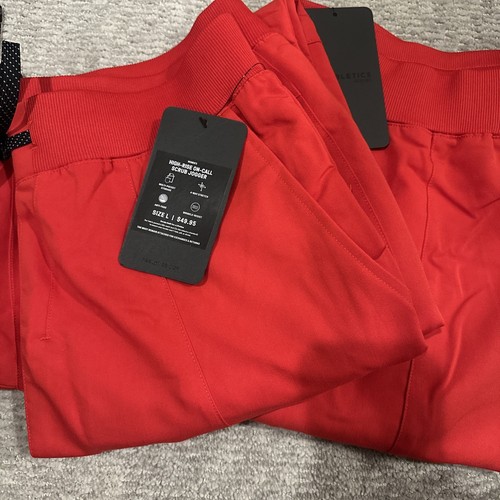 Fabletics Damen High-Rise On-Call Scrub Jogger Größe Large 2 Paar! Nagelneu