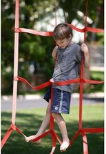 Ninja Cargo Net by Slackers Playground Rope Spider Wall Climber Climb Swingset