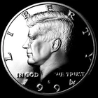1994 S  Kennedy Mint Silver Proof Half Dollar from Original U.S. Mint Proof Set