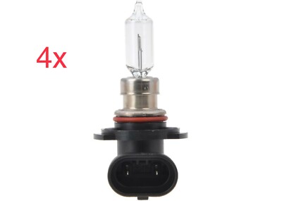 4x Philips Vision 30% 9005 HB3 65W Two Bulbs Head Light High Beam OE
