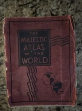 1931 The Majestic Atlas Of The World / Maps Census Gazetteer