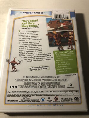 Antz (1998) DVD NEW Sealed Dreamworks Animation Woody Allen
