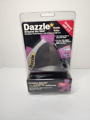 Dazzle Reader Writer Hi Speed USB 2.0 SD/MMC New Sealed SCM Microsystems Brand