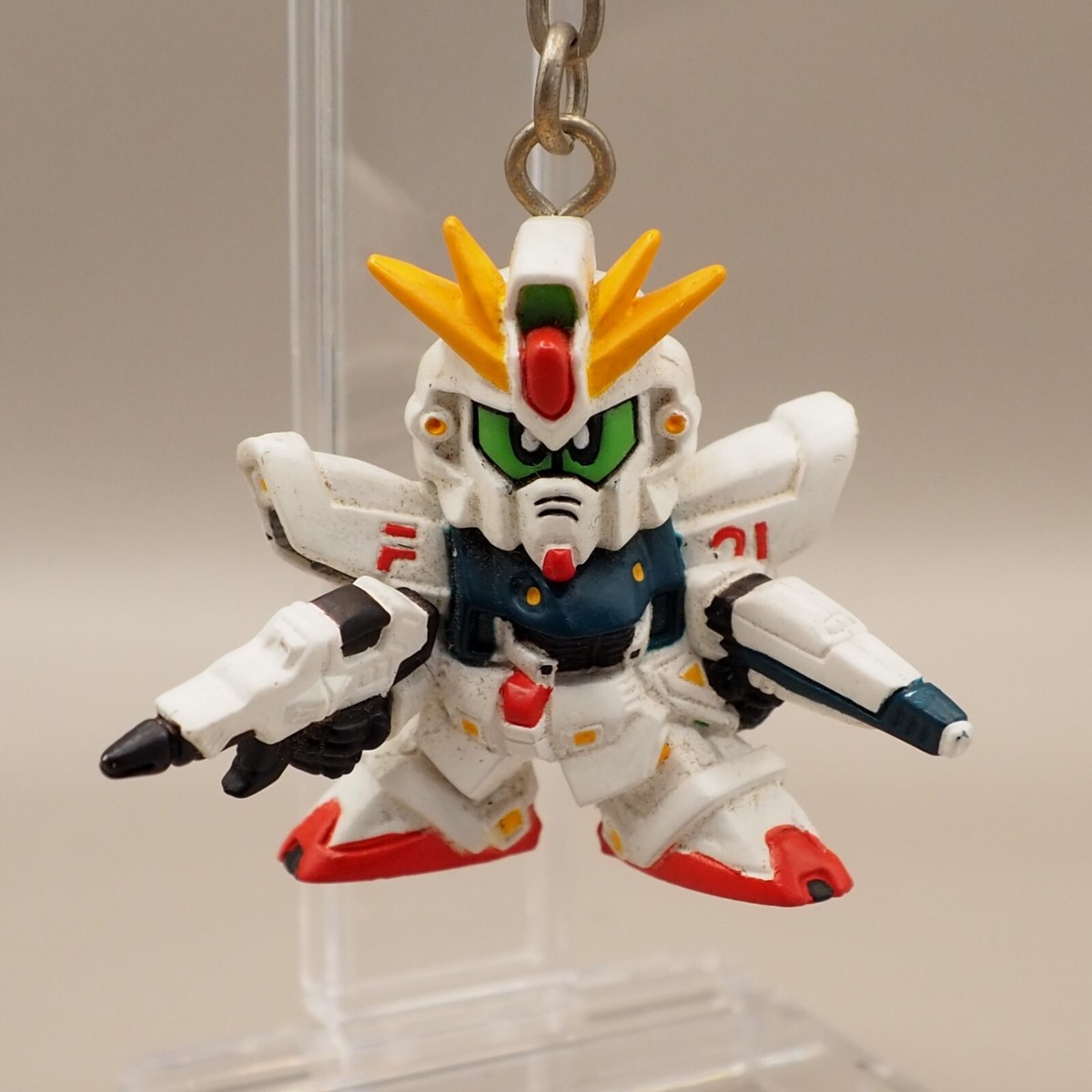 Gundam F91 Super Robot Wars Mini Figure Keychain BANPRESTO Japan