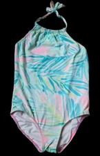 Lilly Pulitzer Little Lilly Haulter Swimsuit One piece Girls 8 Pre-owned