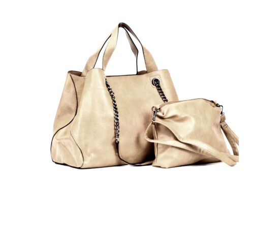 BORSA DONNA ELEGANTE CAPIENTE SACCO HOBO CATENA SPALLA MANO TRACOLLA PELLE - Foto 14 di 34