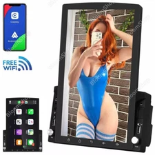 10.1" Android 13 2 Din Car Stereo Radio GPS WiFi Vertical Touch Screen FM Player