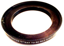 Tiffen 57 to 60 Bayonet Step Up Ring for Hasselblad B60 Filter on Zeiss C Lens