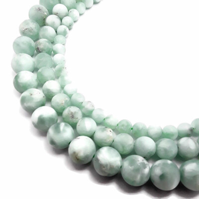 Green Moonstone Matte Round Beads 6mm 8mm 10mm