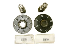 7000# Build Your Axle Kit w/ 8 x 6.5 Lug Idler Hubs & #42 2" Square Axel Spindle