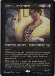 Evelyn, the Covetous - Gilded Foil - Streets of New Capenna