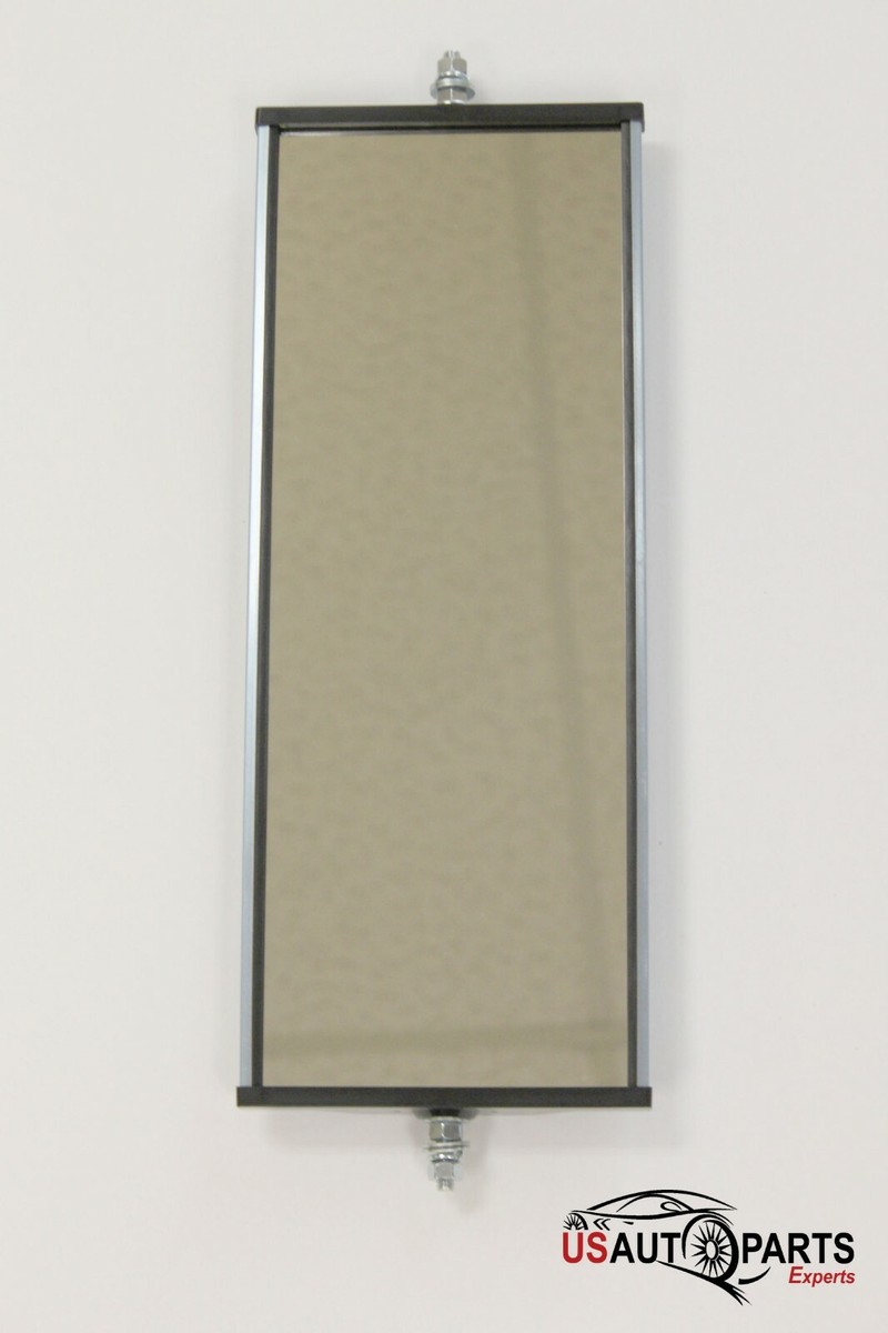 SANWA Stainless Steel West Coast Mirrors – 6x16 Set Of 2 For Heavy Duty Trucks - View #4