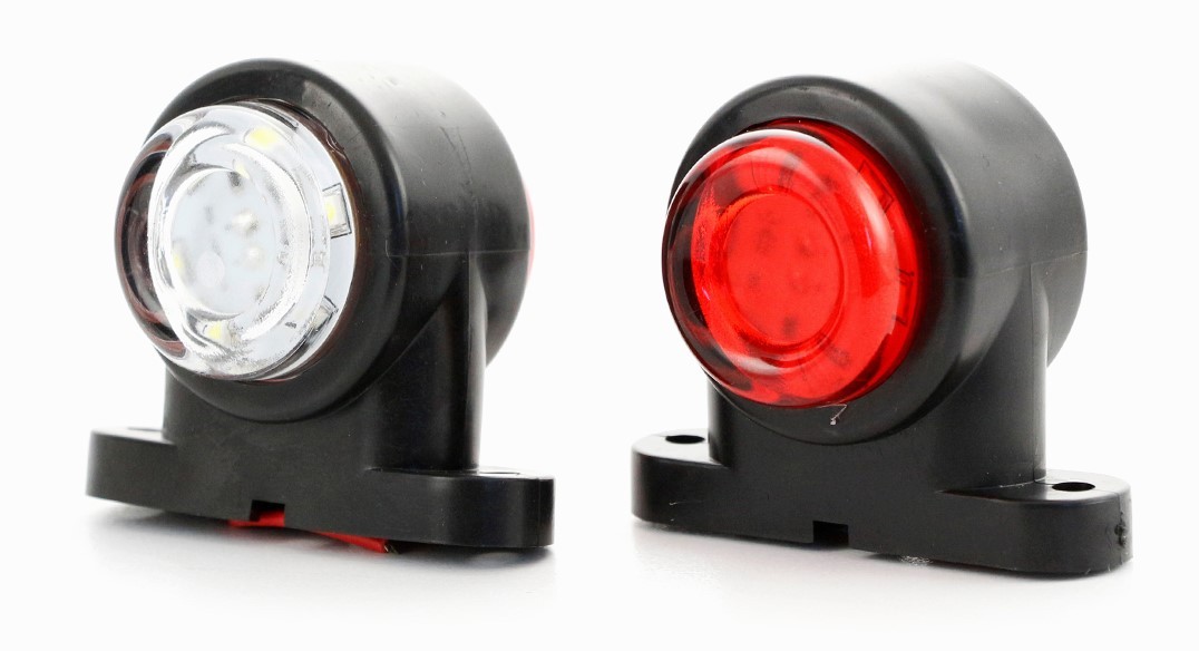 1 pz 12-24V LED luci di ingombro laterali per camion luci