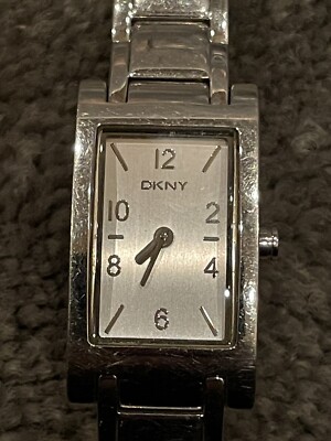 ?DKNY Silver Tone Quartz Analog Ladies Watch NY-3605 Fast  display picture 1
