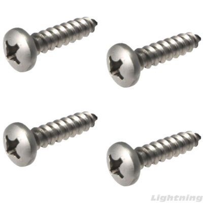 Pan Head Sheet metal Screws 316 Stainless Steel Marine Grade #10X1/2'' Qty 100