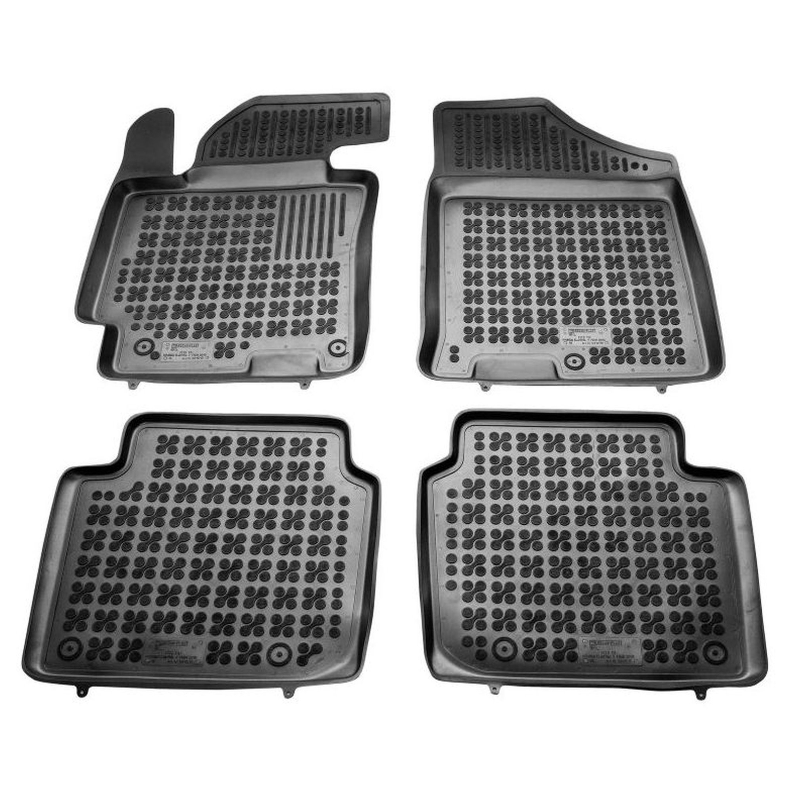 Tapis caoutchouc Rezaw-Plast anti-boue sur mesure pour habitacle Hyundai Elantra VI 2017