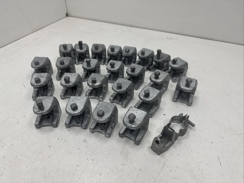 (Qty.25) 1-1/2" Cast Iron 10oz Beam Strut Clamps