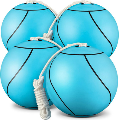 Shappy Soft Tetherball Ball and Rope Rubber Game Tetherball Set Replacement with